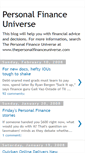 Mobile Screenshot of personalfinanceuniverse.blogspot.com