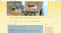 Desktop Screenshot of cakesyine.blogspot.com