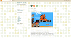 Desktop Screenshot of imaginarybaum.blogspot.com