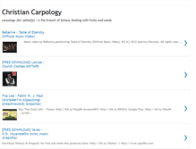Tablet Screenshot of carpologist.blogspot.com
