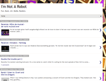 Tablet Screenshot of im-not-a-robot.blogspot.com