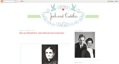 Desktop Screenshot of jackandcuddles.blogspot.com