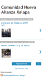 Mobile Screenshot of comunidadalianzaxalapa.blogspot.com