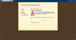 Desktop Screenshot of miyuki-indonesia.blogspot.com