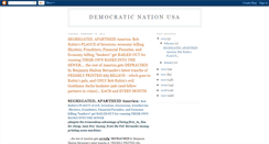 Desktop Screenshot of democraticnationusa.blogspot.com