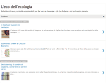 Tablet Screenshot of ecodelleco.blogspot.com