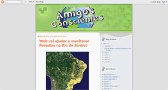 Desktop Screenshot of amigosconscientes.blogspot.com