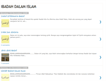 Tablet Screenshot of belajaribadat.blogspot.com