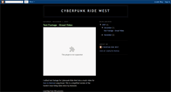 Desktop Screenshot of cyberpunkridewest.blogspot.com