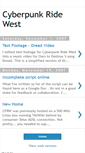 Mobile Screenshot of cyberpunkridewest.blogspot.com