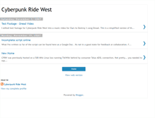 Tablet Screenshot of cyberpunkridewest.blogspot.com