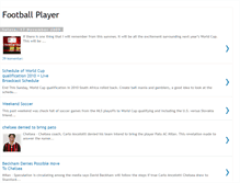 Tablet Screenshot of footballallplayer.blogspot.com