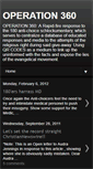 Mobile Screenshot of operation-360.blogspot.com