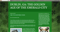 Desktop Screenshot of dublingeorgiaemeraldcity.blogspot.com