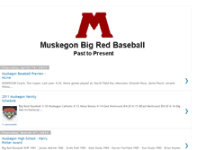 Tablet Screenshot of muskegonbaseball.blogspot.com