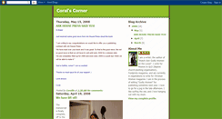 Desktop Screenshot of coralcorner.blogspot.com