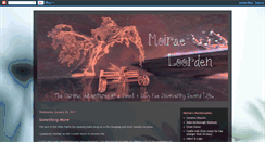 Desktop Screenshot of moiraeloorden.blogspot.com
