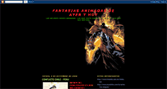 Desktop Screenshot of fantasias-de-ayer-y-hoy.blogspot.com