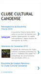 Mobile Screenshot of clubecanoense.blogspot.com
