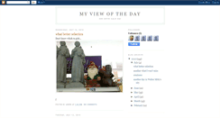 Desktop Screenshot of myviewofthedayct.blogspot.com