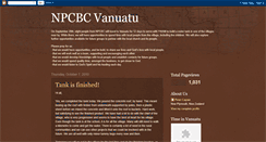 Desktop Screenshot of npcbcvanuatu.blogspot.com