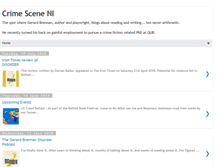 Tablet Screenshot of crimesceneni.blogspot.com