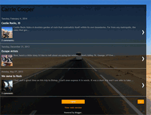 Tablet Screenshot of carriecooper.blogspot.com