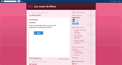 Desktop Screenshot of lascoasdeelena.blogspot.com