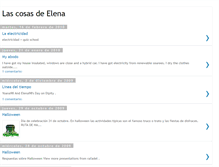 Tablet Screenshot of lascoasdeelena.blogspot.com