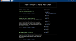 Desktop Screenshot of northviewaudiopodcast.blogspot.com