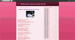 Desktop Screenshot of malucadascoisasecoisasdemim.blogspot.com