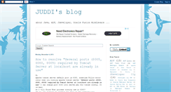 Desktop Screenshot of juddi-oracle.blogspot.com