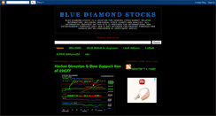 Desktop Screenshot of bluediamondstocks.blogspot.com