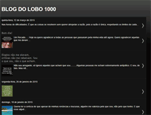Tablet Screenshot of lobodavida1000.blogspot.com