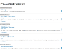 Tablet Screenshot of philosophicalfallibilism.blogspot.com