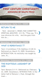 Mobile Screenshot of firstcenturychristianity.blogspot.com