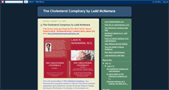 Desktop Screenshot of cholesterolconspiracy.blogspot.com