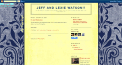 Desktop Screenshot of jeffandlexie.blogspot.com