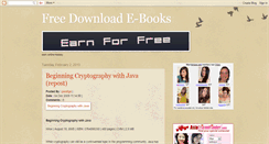 Desktop Screenshot of downloadfreeware-ebooks.blogspot.com