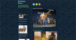 Desktop Screenshot of mcgregormusic.blogspot.com