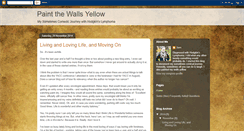 Desktop Screenshot of paintthewallsyellow.blogspot.com