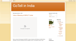 Desktop Screenshot of gotellindia.blogspot.com