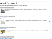 Tablet Screenshot of organicschmorganic.blogspot.com