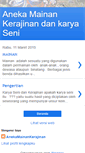 Mobile Screenshot of anekakerajinankaryaseni.blogspot.com