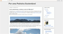 Desktop Screenshot of pedralvasustentavel.blogspot.com