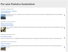 Tablet Screenshot of pedralvasustentavel.blogspot.com