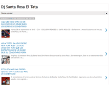 Tablet Screenshot of djsantarosaeltata.blogspot.com