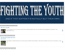 Tablet Screenshot of fightingtheyouth.blogspot.com