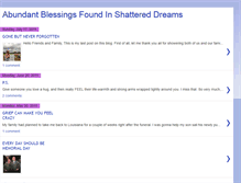 Tablet Screenshot of carleen-abundantblessings.blogspot.com