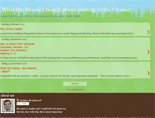 Tablet Screenshot of follow-the-messiah.blogspot.com